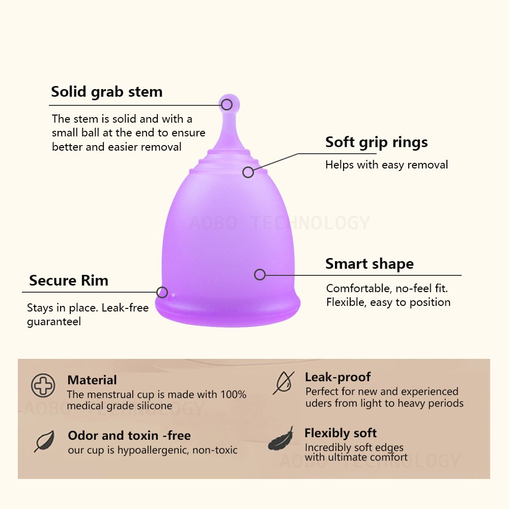 aniytime menstrual cup international fda certified.